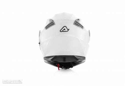 capacete modular acerbis flip up branco - 5