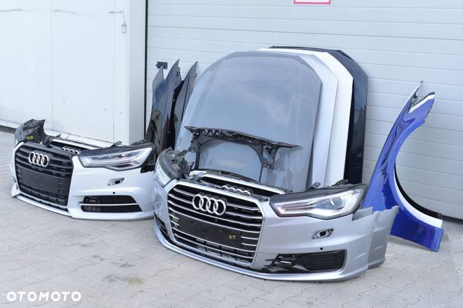 MASKA ZDERZAK BŁOTNIK LAMPA PAS AUDI A6 C7 4G 15- - 3