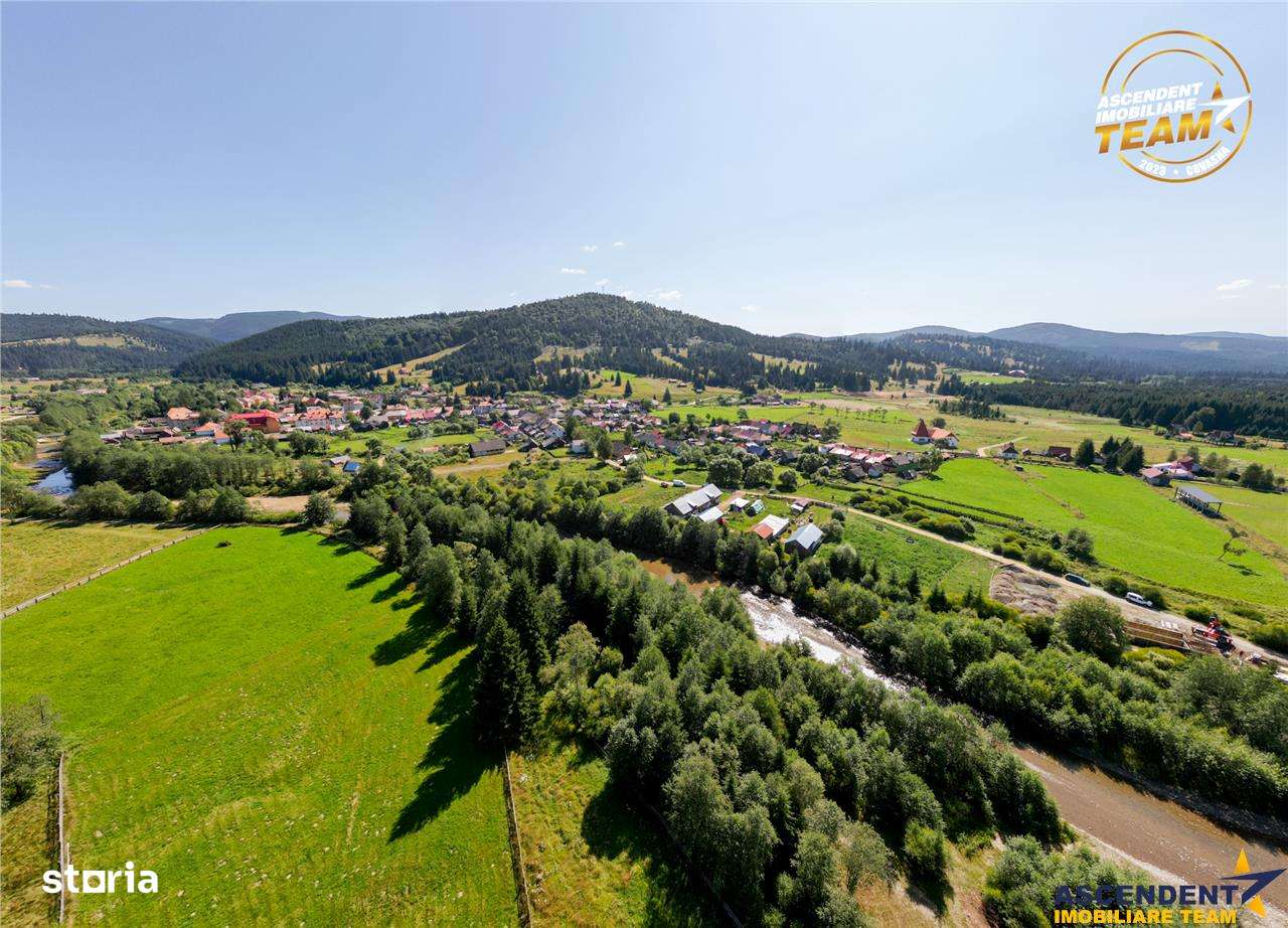 FILM! Context favorabil:Teren intravilan, 5.500mp, zona pitoreasca Com - Imagine principală: 3/6