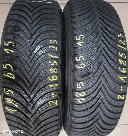 185/65r15 (Z1685/23)001 2szt 6,5mm Alpin 5 MICHELIN 2018r ZIMOWE - 1