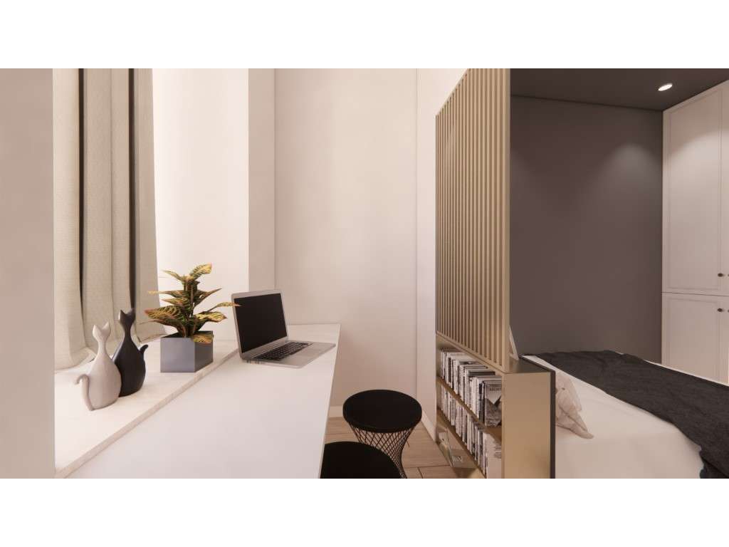 Apartamento T2 com Terraço no Coração de Lisboa - Grande imagem: 3/17