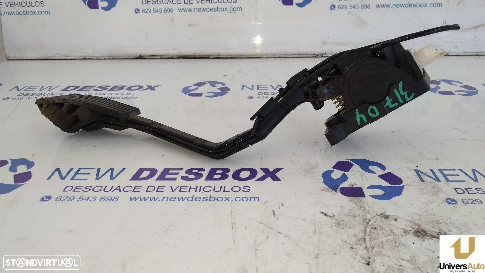 POTENCIOMETRO PEDAL PEUGEOT 407 2005 -9650341780 - 7