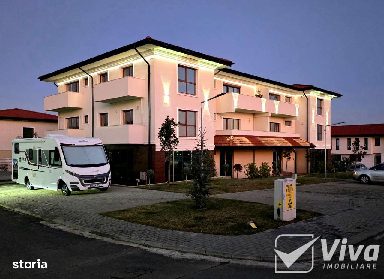 INTABULAT! ESQ Village 3! Ap 3 camere, 2 bai, etaj 1 + loc de parcare