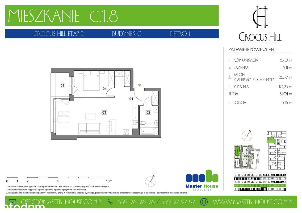 Crocus Hill | mieszkanie C_1_8 | rezerwacja - Pełny obrazek: 2/8