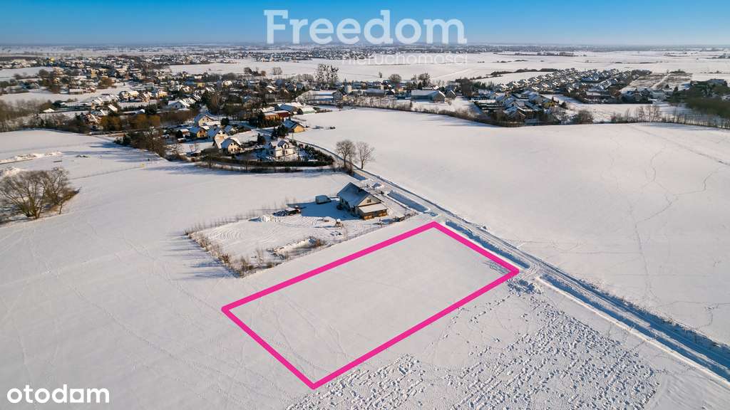 Na sprzedaż działka budowlana 2996 m² – Kleszczewk-2