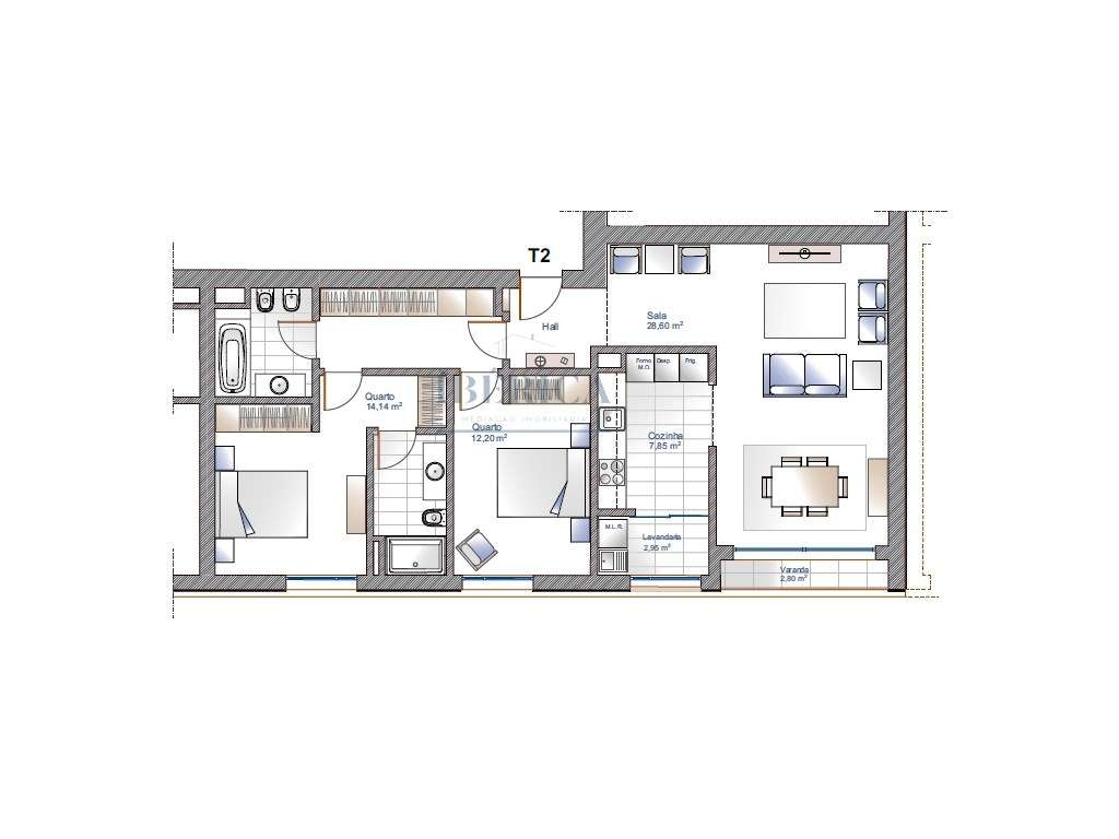 Apartamento T2 Venda Vila Nova de Gaia-5