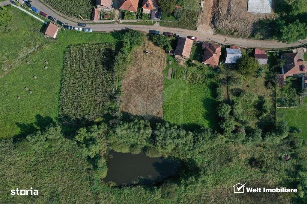 Teren Sanpaul, 1428mp(26x53), pozitie insorita, acces excelent catre C - Imagine principală: 2/4