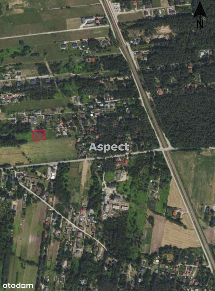 Działka budowlana w spokojnej, zielonej okolicy-11