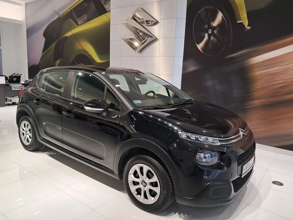 Citroen C3/1WŁ/SalonPL/Bezwypadkowy/CzarnyMetalik/Vat23%