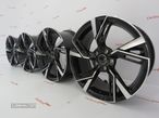 Jantes Look Audi Rs6 20 x 9 et 33  5x112 preto+ polido - 6