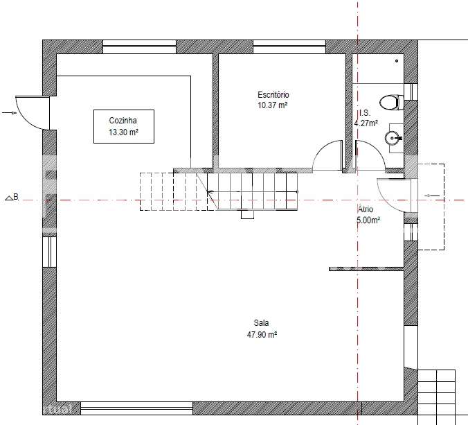 Moradia T4 Independente - 200 m2 | Centro De Mirandela, Bragança - Grande imagem: 2/3