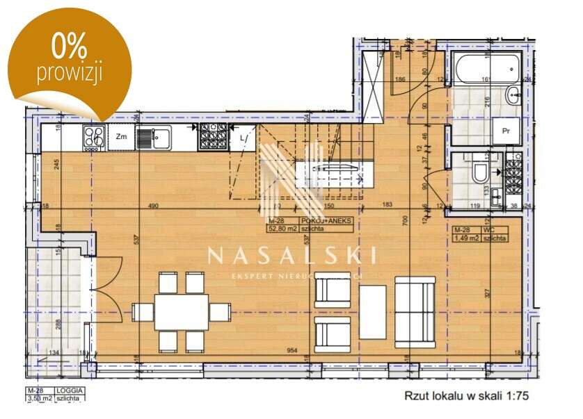 Mieszkanie 97m2 dwie komórki w cenie Brak Prowizji - Pełny obrazek: 3/5