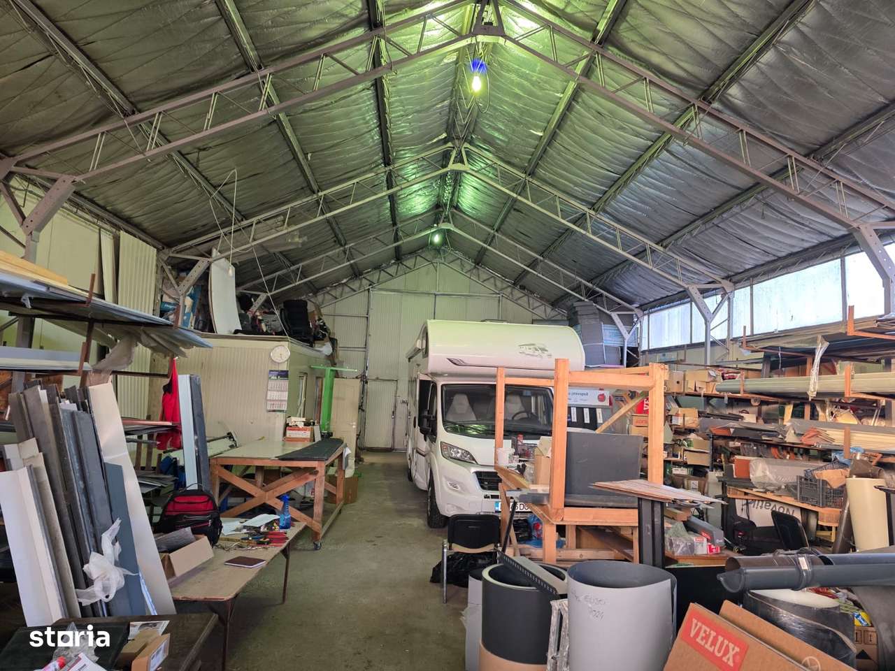 Hala structură metalică 235 mp înălțime 6 m Terezian / Kogălniceanu-3
