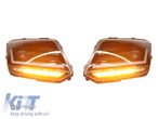 Faruri Osram LED DRL compatibil cu VW Amarok (2010-up) Semnal Dinamic Secvential Negru - 3