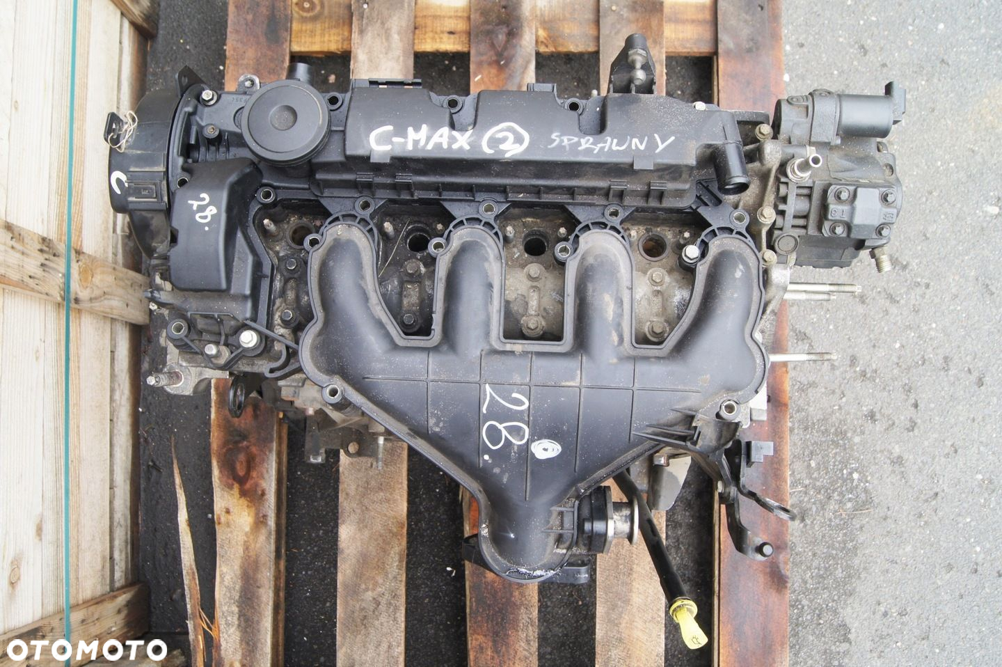 Silnik słupek Ford C-Max 2.0 TDCI 2011r G6DC - 10