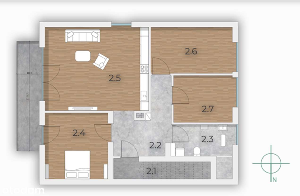 Śliczne ustawne apartamenty ! - Pełny obrazek: 4/12