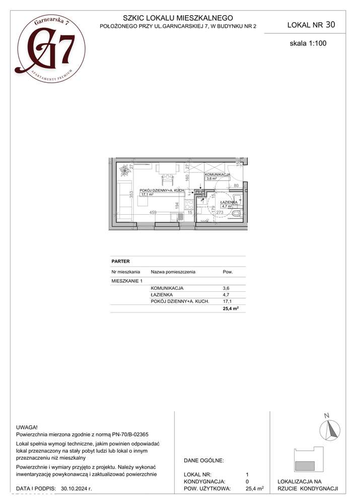 Apartament | 25,4 m² | Garncarska 7, Poznań CENTRUM-2