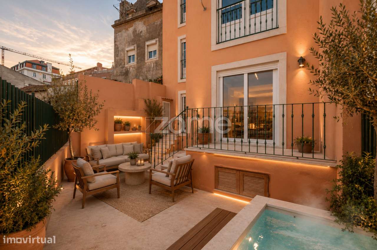 CASA EXCLUSIVA NA RUA DA COSTA (entre as Necessidades e Alcântara)-6