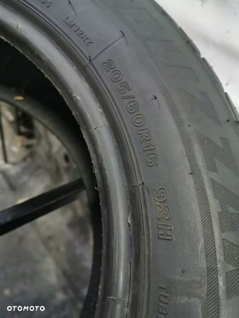 205/60R16 bridgestone 2017 opony zimowe 6,5mm 4817 - 6