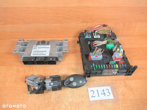 KOMPUTER ZESTAW STARTOWY CITROEN C5 I 1,8 16V IAW6LPB 9661570780 - 5