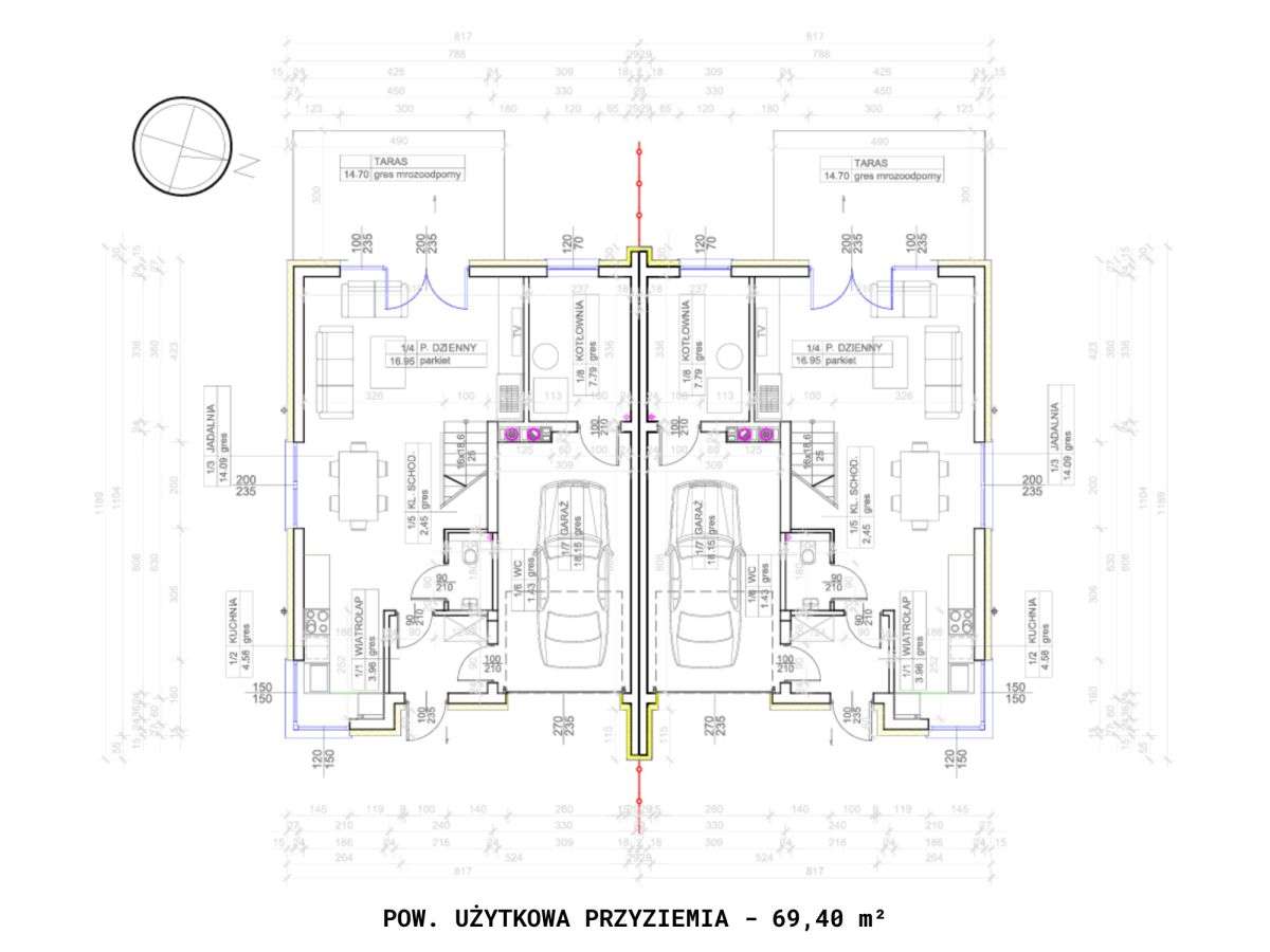 Bliźniaki z dużą działką i garażem | Horodniany-4