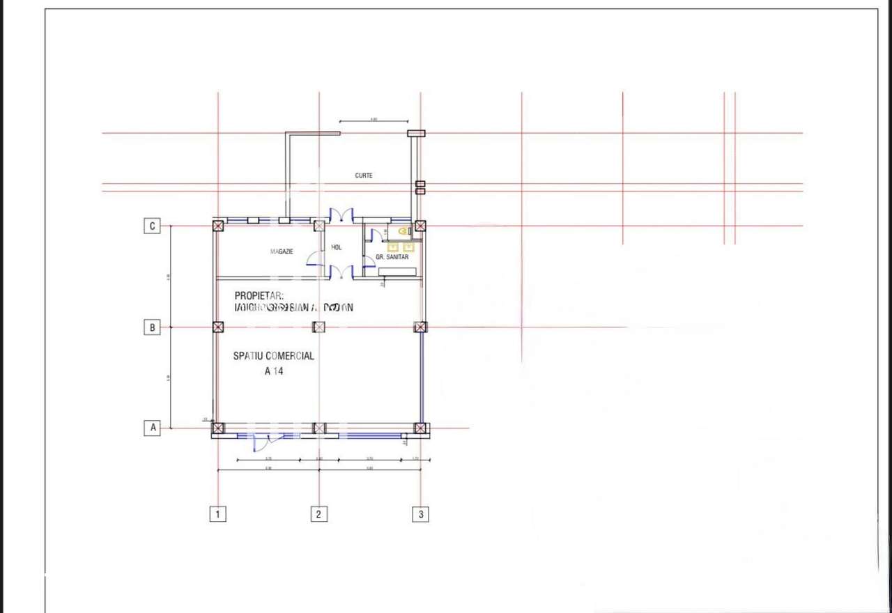 Spațiu comercial de închiriat – 140 m² utili, stradal, trafic intens - Imagine principală: 3/4