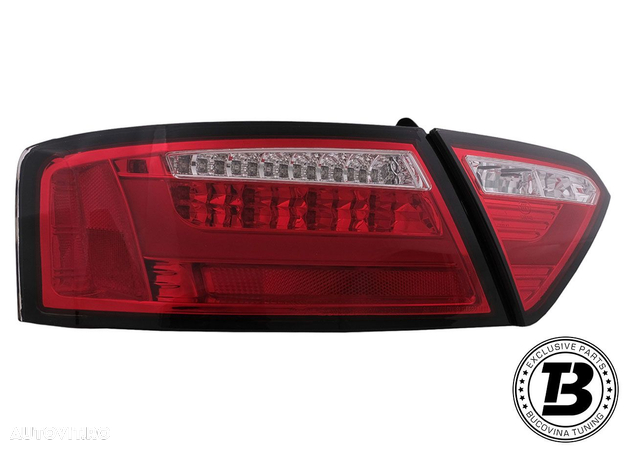 Stopuri LED compatibile cu Audi A5 8T Red Design - 16