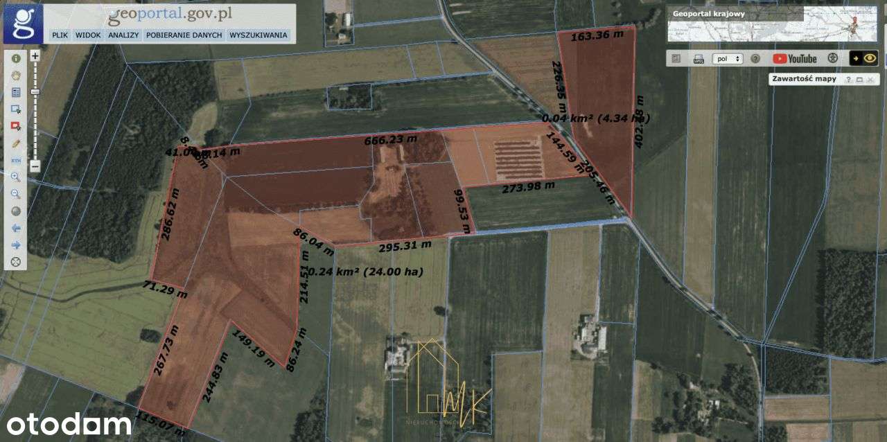 Sprzedam gospodarstwo rolne 28ha, ziemie III i IV - Pełny obrazek: 2/7