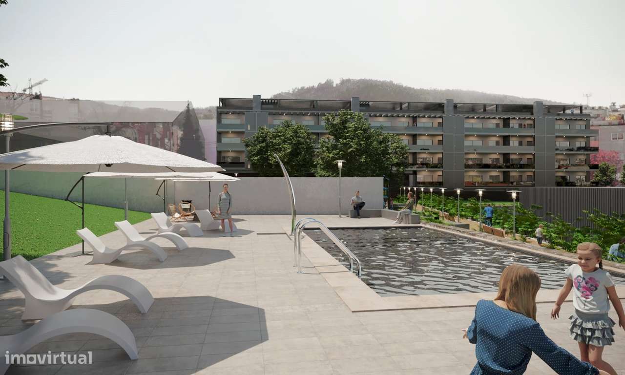 Apartamento T3 novo em Celeiros-7