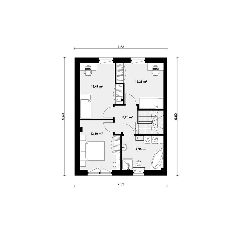 Dom Arek F, Bielsko-Biała, ul. Juhasów, Wzgórze 3 Lipki - Pełny obrazek: 4/4