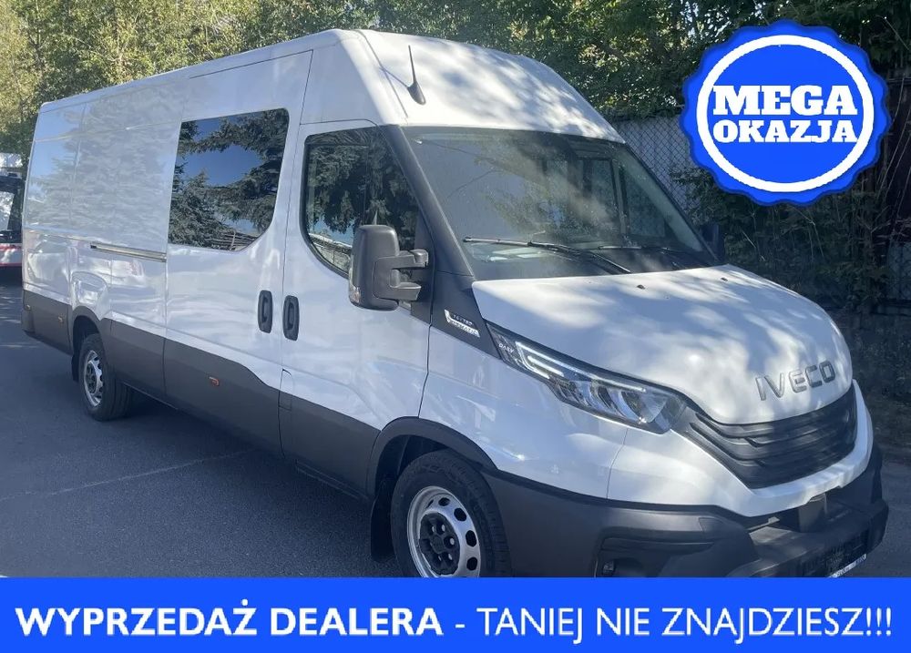 Iveco OKAZJA!!!BRYGADÓWKA,hak 3,5t,silnik 3.0 NAVI,FULL LED, amortyzowany fotel, kamera cofania,silnik 3.0 180KM
