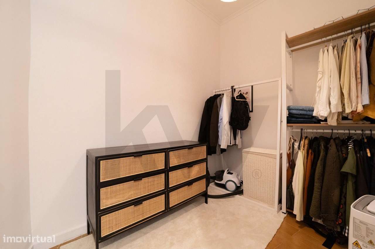 Apartamento T2 com terraço e Estacionamento no Príncipe Real-6