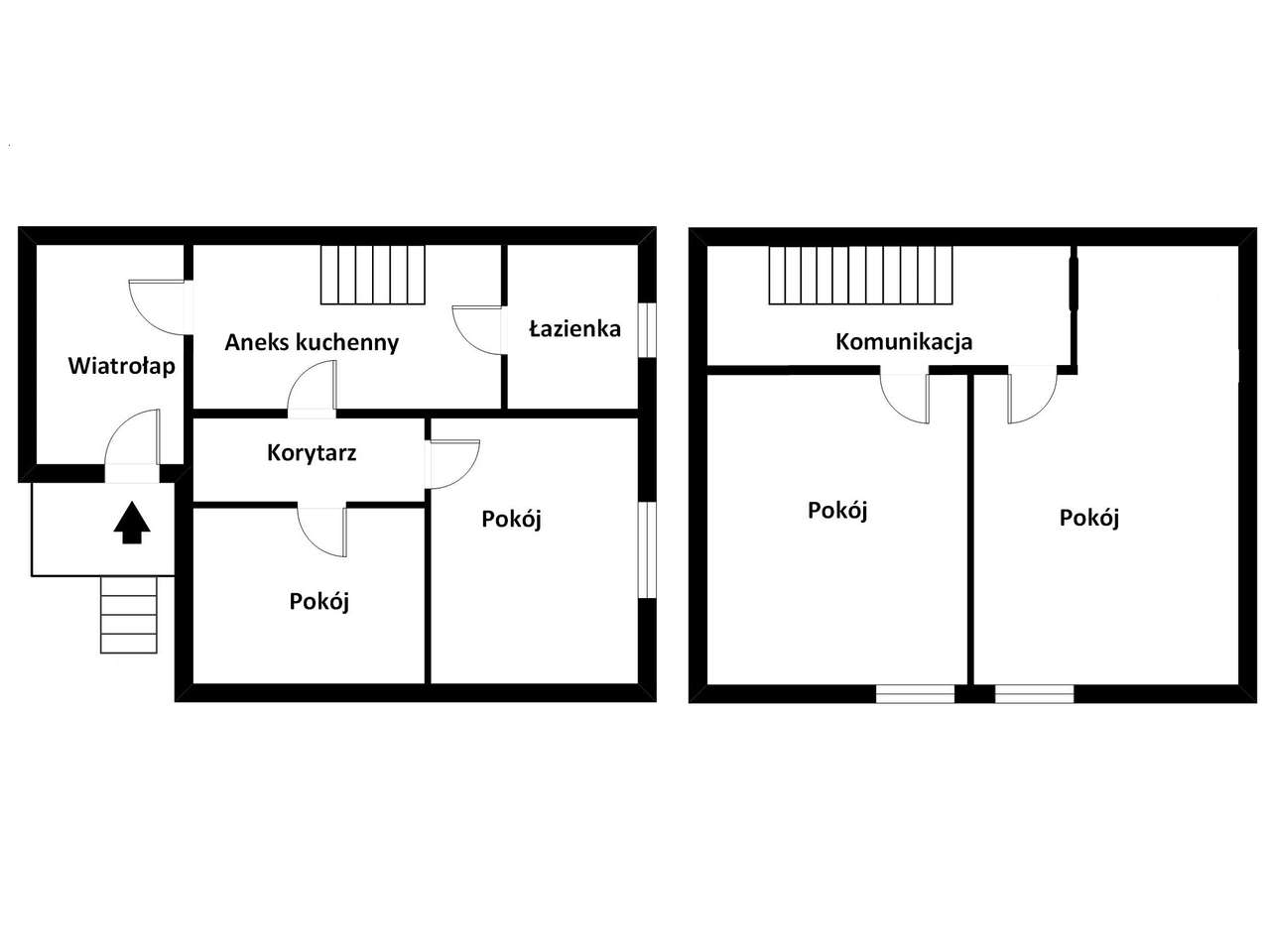 Dom 67m2,działka 450m2, wiata na 2 auta,  we wsi blisko Luborzyca-17