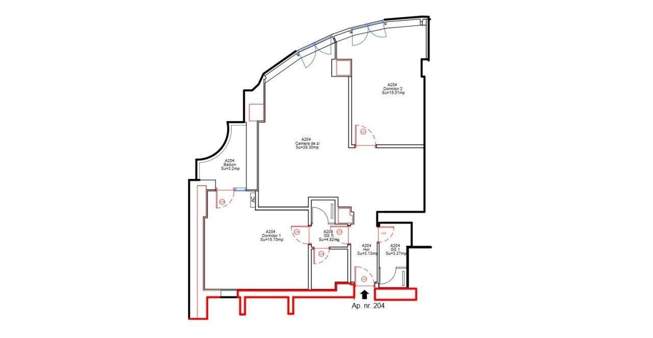 Apartament 3 camere | Unirii - Piata Alba Iulia | Imobil 2025-8