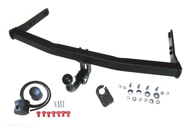 Hak Holowniczy + Kula + Wiązka Uniwersalna + Gniazdo el Seat Ibiza Hatchback HTB od 2002 do 2008 - 3