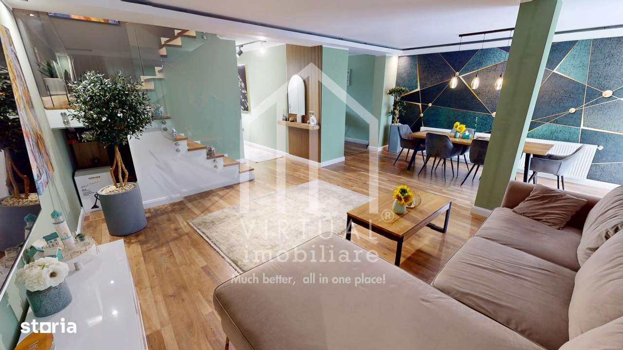 Duplex cu 5 camere, 143mp utili, terasa 44mp, mobilat, Selimbar - Imagine principală: 4/20