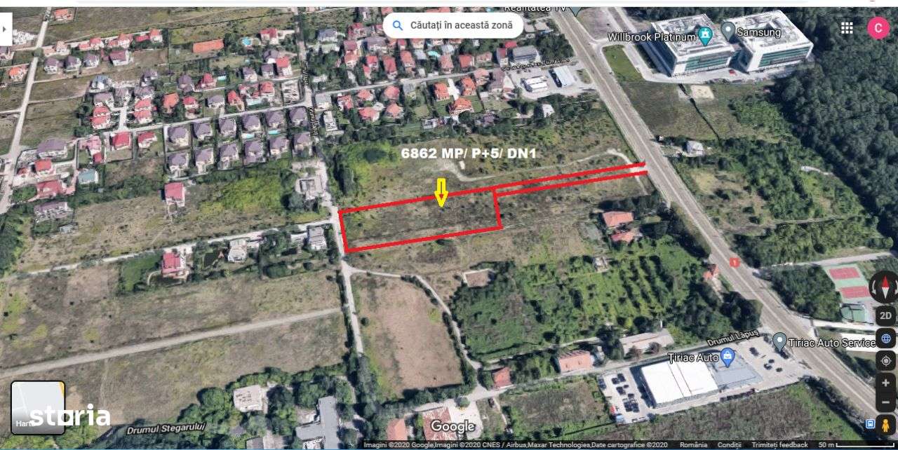 Teren DN1, Padurea Baneasa,Jandarmeriei, Odai, Metrou-0