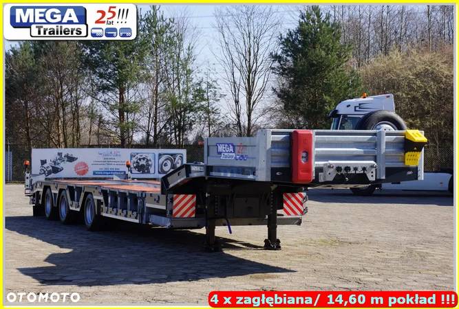 Mega Niskopodłogowa 4 x ZAGŁĘBIENIA na koła, dł. 9.600 mm ład. 41 Ton NOWOŚĆ !!! - 26