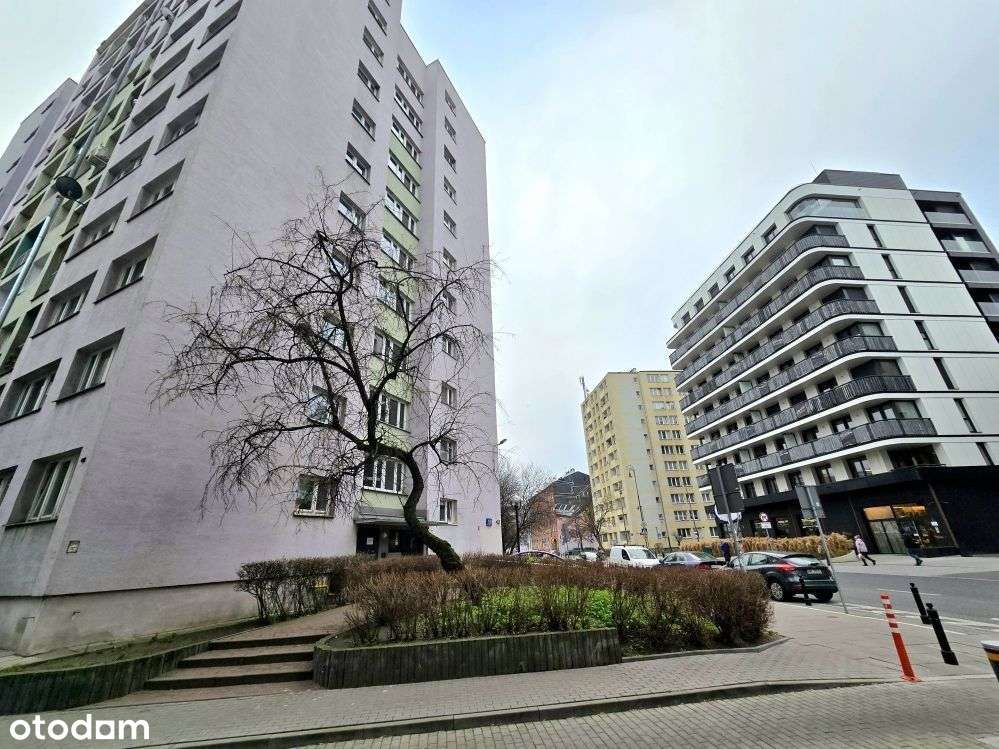 Ciche 2 pokoje z loggią na Powiślu-11