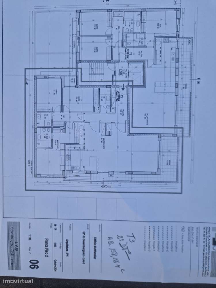 T3 2º Luxo c Estac. Arrecad., Varandas, Vistas jtº Forúm Almada-28