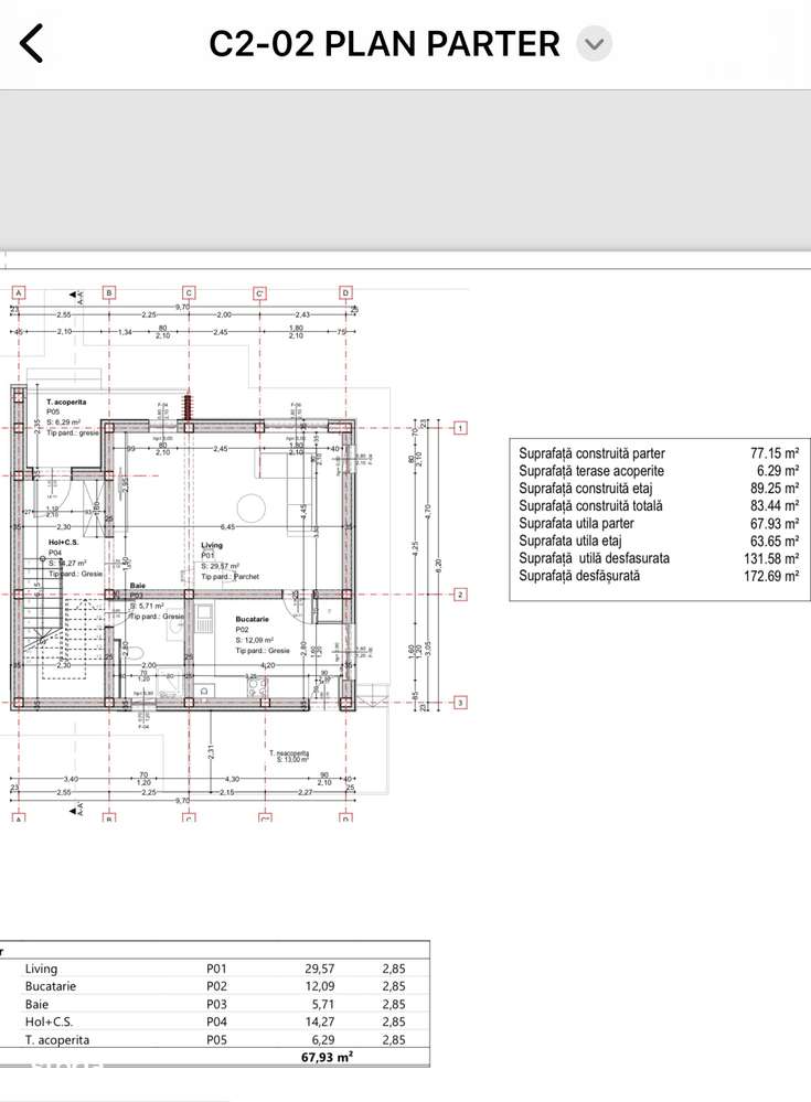 Proiect nou! CANALIZARE! Incalz in pard! Vila 4 camere Miroslava - Imagine principală: 5/6