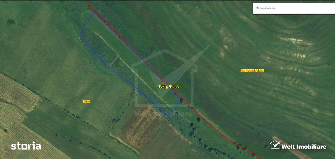 21.500 mp de teren cu privelisti superbe in Valea Agrisului (comuna I-5