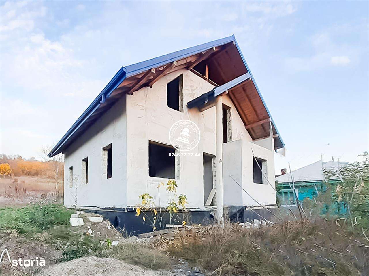 Casa la gri ,1450mp teren,131mp utili ,aproape de primaria Rediu - Imagine principală: 1/9