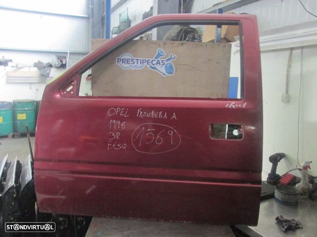 Peça - Porta Por1569 Opel Frontera A 1996 3P Vermelho Fe