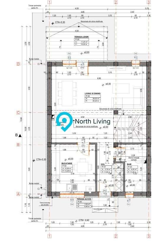 Vila triplex 4 camere-6