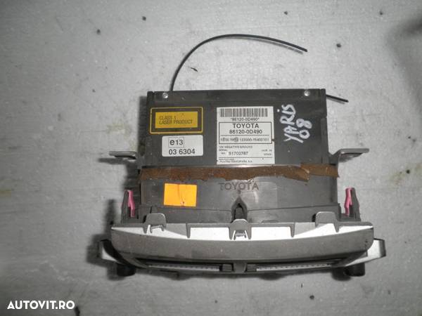 Radio CD Toyota Yaris 861200d490 - 2