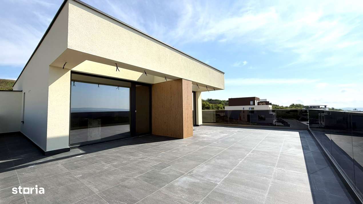 Duplex modern, tehnologie smart, zona Voronet, terasa panoramica cu vi-2