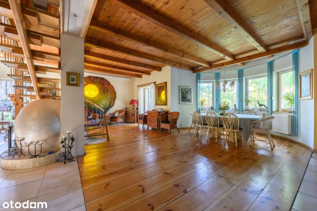 Klimatyczna willa przy Lesie Kabackim.-12