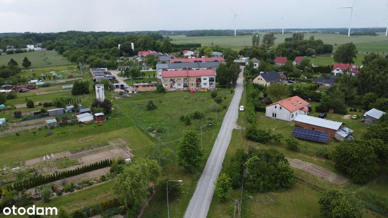 Dz. budowlana z WZ dla 2 domów jednorodz. lub budynku wielorodzinnego-1