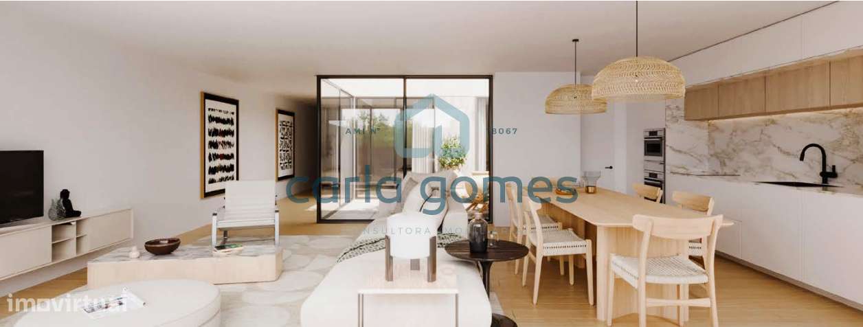 Apartamento T3 NOVO C/ Terraço e Garagem no Carvalhido | Porto-1